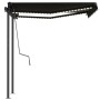 Toldo automático LED sensor de viento gris antracita 3,5x2,5 m de , Toldos - Ref: Foro24-3070134, Precio: 610,48 €, Descuento: %
