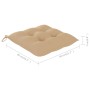 Sillas de jardín apilables 6 uds madera maciza teca con cojines de , Sillas de jardín - Ref: Foro24-3073424, Precio: 750,09 €...
