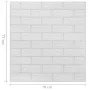 Papel pintado autoadhesivo ladrillos 3D 10 unidades blanco de vidaXL, Papel pintado - Ref: Foro24-150718, Precio: 48,73 €, De...