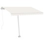 Toldo de pie automático crema 350x250 cm de vidaXL, Toldos - Ref: Foro24-3069527, Precio: 437,95 €, Descuento: %