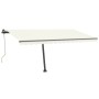 Toldo automático con LED sensor de viento crema 400x300 cm de vidaXL, Toldos - Ref: Foro24-3069752, Precio: 706,25 €, Descuen...