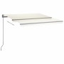 Toldo automático con LED sensor de viento crema 400x300 cm de vidaXL, Toldos - Ref: Foro24-3069752, Precio: 706,25 €, Descuen...