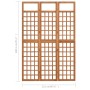 Biombo/Enrejado de 3 paneles madera maciza abeto 121x180,5 cm de , Divisores de ambientes - Ref: Foro24-316478, Precio: 89,62...
