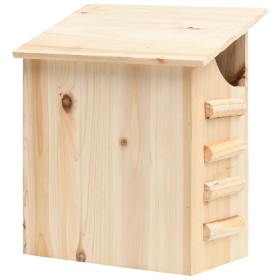 Casa para murciélagos madera maciza de abeto 30x20x38 cm de , Refugios para murciélagos - Ref: Foro24-314820, Precio: 31,27 €...