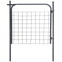 Puerta de valla de jardín 100x100 cm gris antracita de , Puertas de jardín - Ref: Foro24-142293, Precio: 95,00 €, Descuento: %