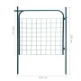 Puerta de valla de jardín 100x100 cm gris antracita de , Puertas de jardín - Ref: Foro24-142293, Precio: 95,00 €, Descuento: %