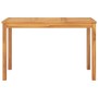 Mesa de comedor de jardín madera maciza de teca 120x70x77 cm de , Mesas de jardín - Ref: Foro24-316630, Precio: 193,03 €, Des...
