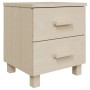 Mesita de noche HAMAR pino macizo marrón miel 40x35x44,5cm de , Mesitas de noche - Ref: Foro24-340404, Precio: 48,51 €, Descu...