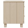 Mesita de noche HAMAR pino macizo marrón miel 40x35x44,5cm de , Mesitas de noche - Ref: Foro24-340404, Precio: 48,51 €, Descu...