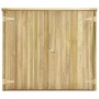 Caseta herramientas jardín madera pino impregnada 135x60x123 cm de , Cobertizos - Ref: Foro24-46359, Precio: 316,61 €, Descue...