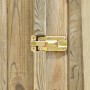Caseta herramientas jardín madera pino impregnada 135x60x123 cm de , Cobertizos - Ref: Foro24-46359, Precio: 316,61 €, Descue...