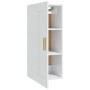 Armario de pared madera de ingeniería blanco brillo 35x34x90 cm de , Estantes y estanterías - Ref: Foro24-812471, Precio: 52,...
