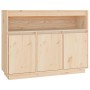 Aparador de madera maciza de pino 104,5x34x80 cm de , Aparadores - Ref: Foro24-814389, Precio: 122,06 €, Descuento: %