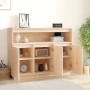 Aparador de madera maciza de pino 104,5x34x80 cm de , Aparadores - Ref: Foro24-814389, Precio: 122,06 €, Descuento: %