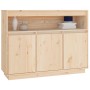 Aparador de madera maciza de pino 104,5x34x80 cm de , Aparadores - Ref: Foro24-814389, Precio: 122,06 €, Descuento: %