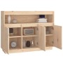 Aparador de madera maciza de pino 104,5x34x80 cm de , Aparadores - Ref: Foro24-814389, Precio: 122,06 €, Descuento: %