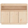 Aparador de madera maciza de pino 104,5x34x80 cm de , Aparadores - Ref: Foro24-814389, Precio: 122,06 €, Descuento: %