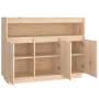 Aparador de madera maciza de pino 104,5x34x80 cm de , Aparadores - Ref: Foro24-814389, Precio: 122,06 €, Descuento: %