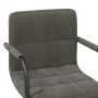 Sillas de comedor giratorias 4 unidades terciopelo gris oscuro de , Sillas de comedor - Ref: Foro24-3087920, Precio: 253,20 €...