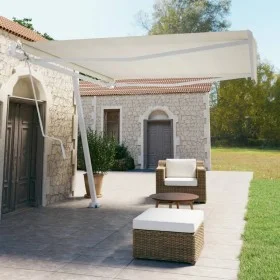 Toldo de pie automático crema 400x350 cm de vidaXL, Toldos - Ref: Foro24-3069627, Precio: 559,88 €, Descuento: %