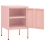 Mesitas de noche 2 uds rosa acero 35x35x51 cm de , Mesitas de noche - Ref: Foro24-3095209, Precio: 132,87 €, Descuento: %
