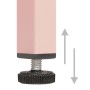 Mesitas de noche 2 uds rosa acero 35x35x51 cm de , Mesitas de noche - Ref: Foro24-3095209, Precio: 132,87 €, Descuento: %