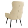 Sillón de relax con reposapiés de tela color crema de , Sillones - Ref: Foro24-3097431, Precio: 120,65 €, Descuento: %