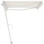 Toldo de pie automático crema 400x350 cm de vidaXL, Toldos - Ref: Foro24-3069627, Precio: 559,88 €, Descuento: %
