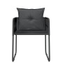 Juego de comedor para jardín 3 piezas negro de , Conjuntos de jardín - Ref: Foro24-3099083, Precio: 254,22 €, Descuento: %
