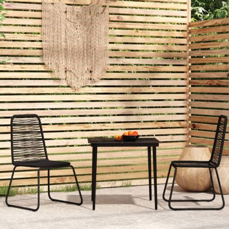Juego de comedor para jardín 3 piezas negro de , Conjuntos de jardín - Ref: Foro24-3099095, Precio: 220,60 €, Descuento: %