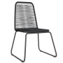 Juego de comedor para jardín 3 piezas negro de , Conjuntos de jardín - Ref: Foro24-3099095, Precio: 220,60 €, Descuento: %