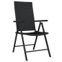 Juego de comedor para jardín 9 piezas negro de , Conjuntos de jardín - Ref: Foro24-3099112, Precio: 633,13 €, Descuento: %