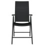 Juego de comedor para jardín 7 piezas negro de , Conjuntos de jardín - Ref: Foro24-3099104, Precio: 503,42 €, Descuento: %