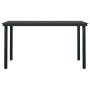 Juego de comedor para jardín 7 piezas negro de , Conjuntos de jardín - Ref: Foro24-3099104, Precio: 503,42 €, Descuento: %
