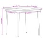 Juego de comedor para jardín 3 piezas color roble de , Conjuntos de jardín - Ref: Foro24-3099173, Precio: 349,85 €, Descuento: %