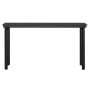 Juego de comedor para jardín 5 piezas con cojines gris y negro de , Conjuntos de jardín - Ref: Foro24-3099289, Precio: 340,88...