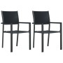 Juego de comedor para jardín 3 piezas negro de , Conjuntos de jardín - Ref: Foro24-3099275, Precio: 217,72 €, Descuento: %