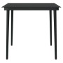 Juego de comedor para jardín 3 piezas negro de , Conjuntos de jardín - Ref: Foro24-3099275, Precio: 217,72 €, Descuento: %