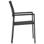 Juego de comedor para jardín 9 piezas negro de , Conjuntos de jardín - Ref: Foro24-3099280, Precio: 606,31 €, Descuento: %