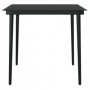 Juego de comedor de jardín 3 piezas con cojines gris y negro de , Conjuntos de jardín - Ref: Foro24-3099347, Precio: 254,95 €...