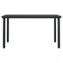 Juego de comedor de jardín 7 piezas con cojines negro de , Conjuntos de jardín - Ref: Foro24-3099332, Precio: 453,86 €, Descu...