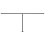 Toldo automático LED sensor de viento azul y blanco 500x300 cm de vidaXL, Toldos - Ref: Foro24-3069791, Precio: 666,95 €, Des...