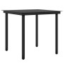 Juego de comedor de jardín 5 piezas con cojines negro de , Conjuntos de jardín - Ref: Foro24-3099506, Precio: 490,00 €, Descu...