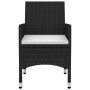 Set comedor de jardín 9 pzas y cojines ratán sintético y vidrio de , Conjuntos de jardín - Ref: Foro24-3099732, Precio: 703,7...
