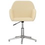 Sillas de comedor giratorias 2 unidades tela color crema de , Sillas de comedor - Ref: Foro24-3103029, Precio: 164,51 €, Desc...