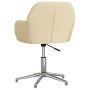 Sillas de comedor giratorias 2 unidades tela color crema de , Sillas de comedor - Ref: Foro24-3103029, Precio: 164,51 €, Desc...