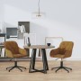 Sillas de comedor giratorias 2 unidades terciopelo marrón de , Sillas de comedor - Ref: Foro24-3103385, Precio: 170,78 €, Des...
