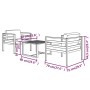 Set muebles de jardín 3 pzas y cojines aluminio gris antracita de , Conjuntos de jardín - Ref: Foro24-3107780, Precio: 550,10...
