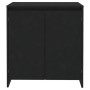 Aparador de madera contrachapada negro 70x41x75 cm de , Aparadores - Ref: Foro24-809738, Precio: 87,89 €, Descuento: %