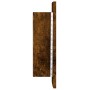 Armario de baño con espejo LED madera roble ahumado 40x12x45 cm de , Tocadores de baño - Ref: Foro24-822833, Precio: 42,39 €,...